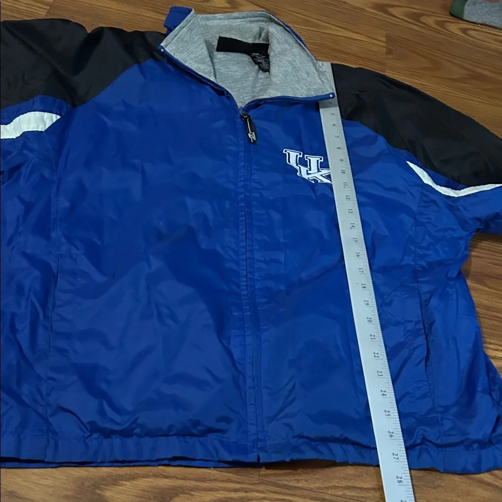 Vintage 90s UK Kentucky Wildcats‎ Starter Windbreaker Jacket Nylon Men's Med - Picture 7 of 9